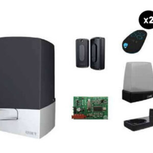 Automatisme CAME pour portail coulissant jusqu'à 400 kg, moteur en 24 Volts.